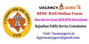 RPSC RAS Online Form 2024