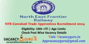 NFR Guwahati Trade Apprentices Recruitment 2024